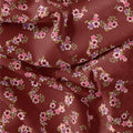 Floating Flowers With Marron Red Digital Printed Fabric – js 0 ta05601p1 110 floating flowers with marron red digital printed fabric 1