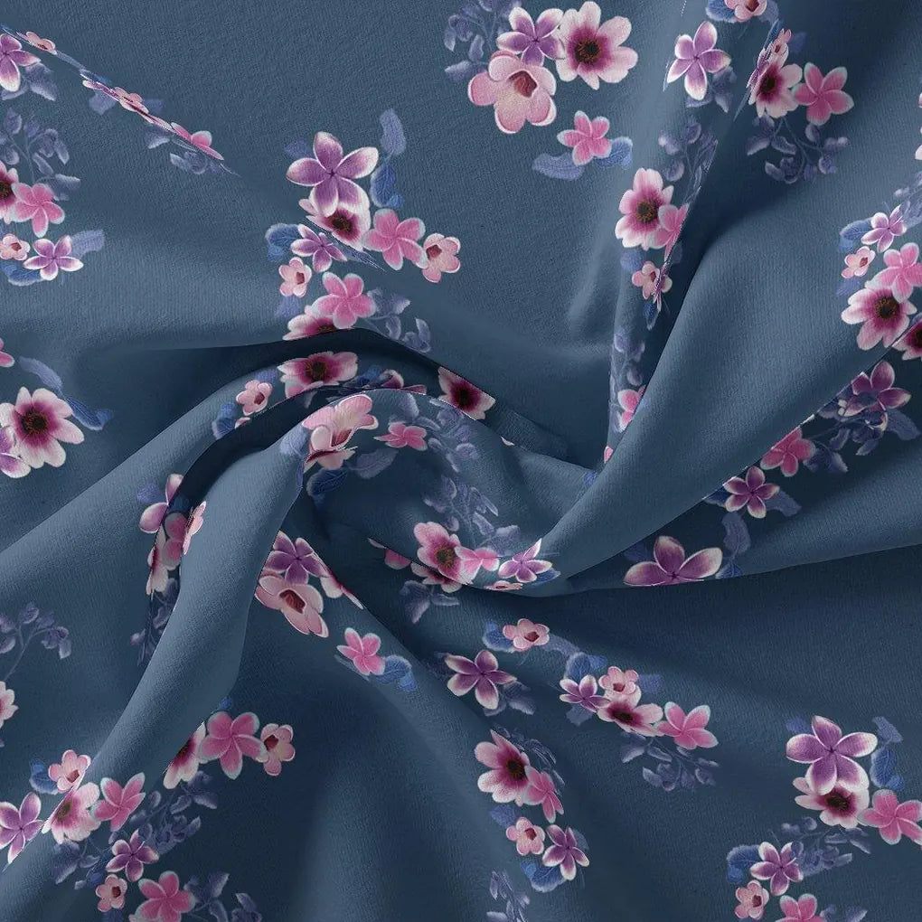 Pinkish Flowers With Neavy Blue Digital Printed Fabric – js 0 ta05602 110 pinkish flowers with neavy blue digital printed fabric 3