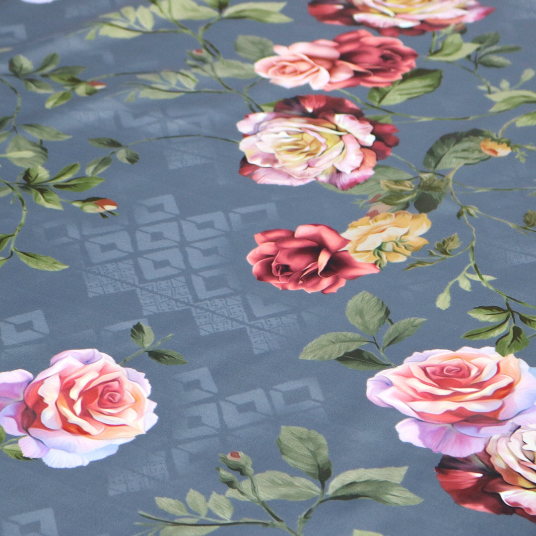 High Quality Beautiful Multicolor Floral Digitally Printed Fabrics - FAB VOGUE Studio®