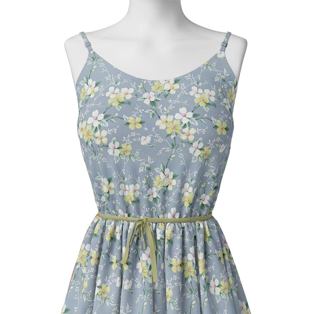 Beautiful White Jasmine Valley Flower Digital Printed Fabric – js 0 ta05677 110 beautiful white jasmine valley flower digital printed fabric 2