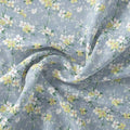 Beautiful White Jasmine Valley Flower Digital Printed Fabric – js 0 ta05677 110 beautiful white jasmine valley flower digital printed fabric 3