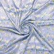 Beautiful White Jasmine Valley Flower Digital Printed Fabric - Japan Satin – js 0 ta05677 110 beautiful white jasmine valley flower digital printed fabric japan satin 1