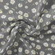 White Aster With Gray Background Digital Printed Fabric – js 0 ta05678 110 white aster with gray background digital printed fabric 1