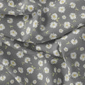 White Aster With Gray Background Digital Printed Fabric – js 0 ta05678 110 white aster with gray background digital printed fabric 3
