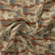 Dusty Looked Brown Abstract Motif  Digital Printed Fabric – js 0 ta05685 110 dusty looked brown abstract motif digital printed fabric 1