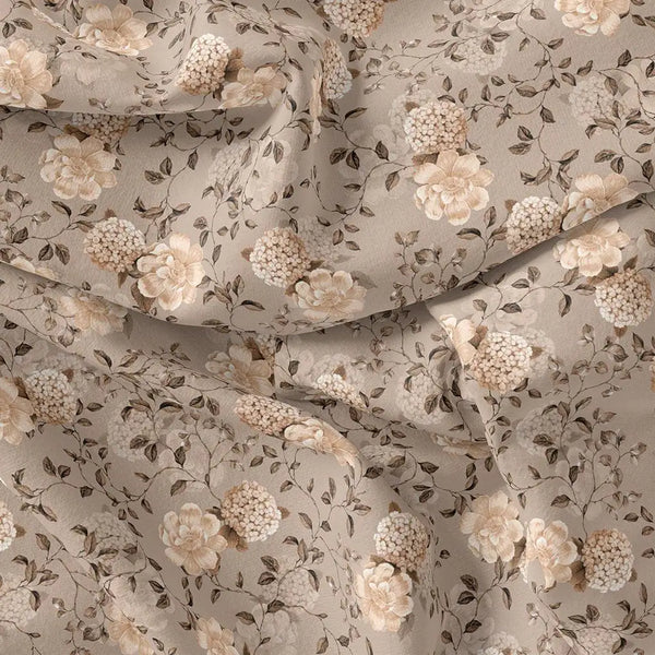 Grayish Orange Roses With Brown Valley Digital Printed Fabric – js 0 ta05726 110 grayish orange roses with brown valley digital printed fabric 2 - alternate view