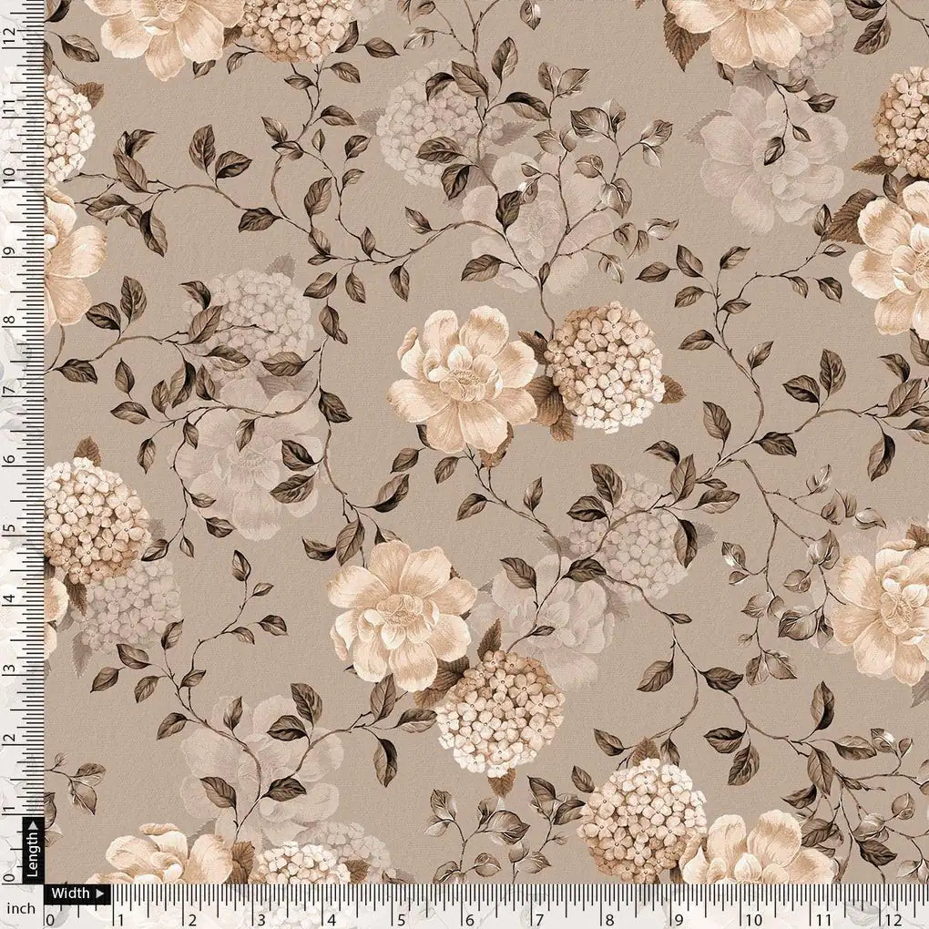 Grayish Orange Roses With Brown Valley Digital Printed Fabric – js 0 ta05726 110 grayish orange roses with brown valley digital printed fabric 4