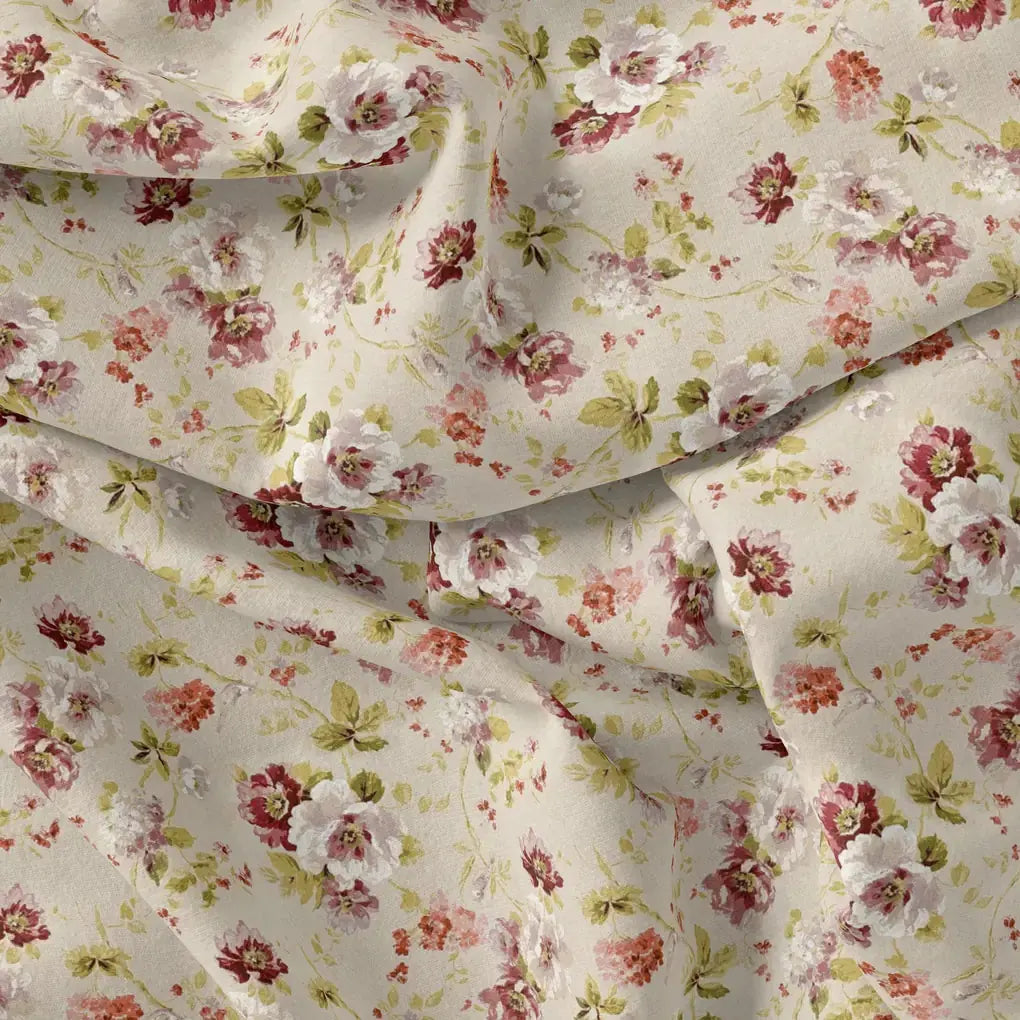 Watercolour Paint English Flower Digital Printed Fabric – js 0 ta05756 110 watercolour paint english flower digital printed fabric 3