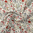 Jungle Wally Of Flower With Humming Bird Digital Printed Fabric – js 0 ta05760 110 jungle wally of flower with humming bird digital printed fabric 1
