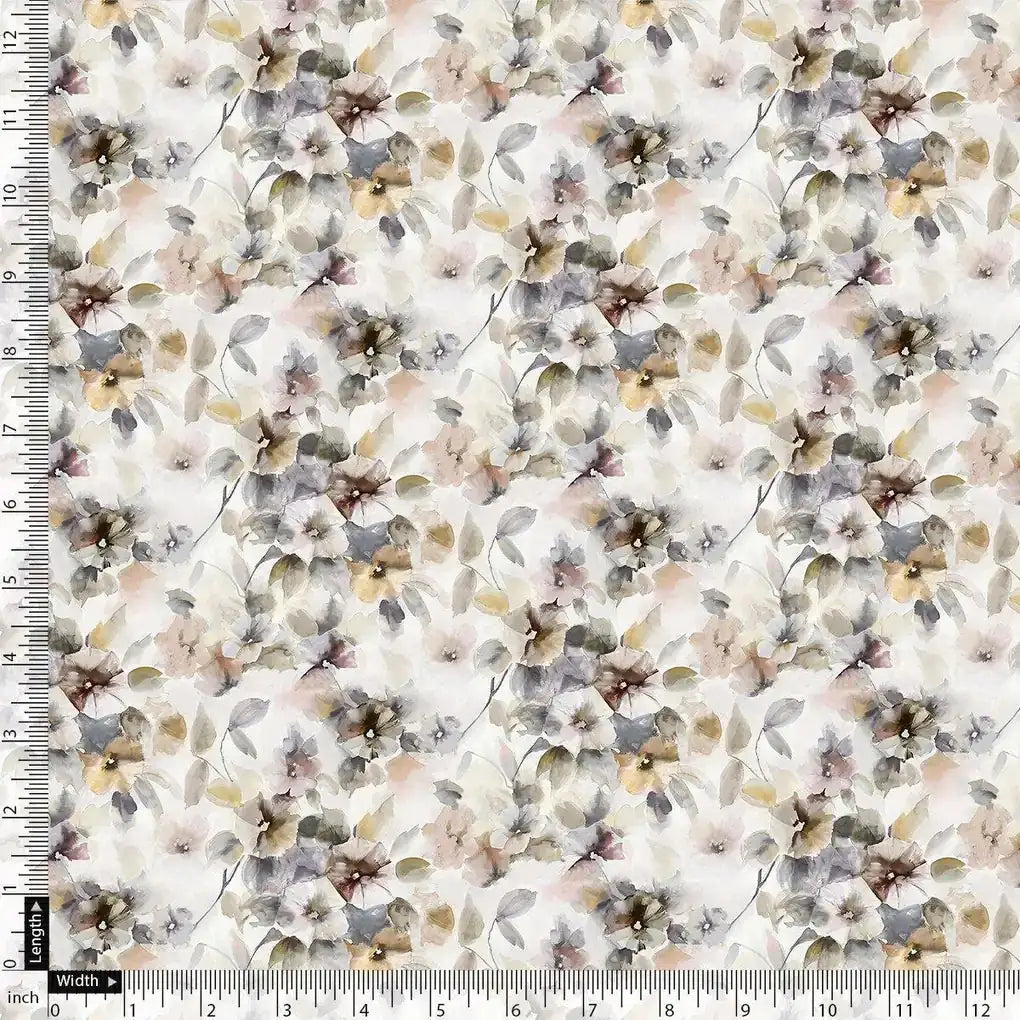 Vintage Pattern Of Chintz And Leaves Digital Printed Fabric - Japan Satin – js 0 ta06061 110 vintage pattern of chintz and leaves digital printed fabric japan satin 4