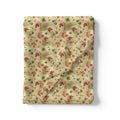 Canadian Maple Green With Orange Leaf Digital Printed Fabric – js 0 ta06094 110 canadian maple green with orange leaf digital printed fabric 3