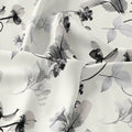 Black Floating Flowers Digital Printed Fabric – js 0 ta06256 110 black floating flowers digital printed fabric 3