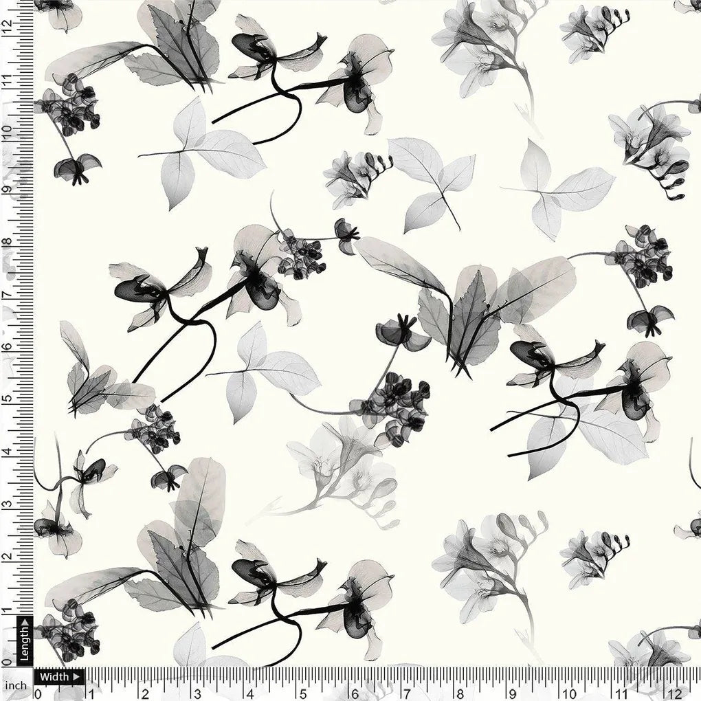 Black Floating Flowers Digital Printed Fabric – js 0 ta06256 110 black floating flowers digital printed fabric 4
