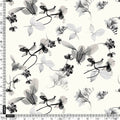 Black Floating Flowers Digital Printed Fabric – js 0 ta06256 110 black floating flowers digital printed fabric 4