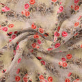 Vintage Art Of Roses With Leaves Digital Printed Fabric – js 0 ta06278c 110 vintage art of roses with leaves digital printed fabric 1