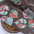 Colourful Floating Leaves Digital Printed Fabric - Japan Satin – js 0 ta06549 110 colourful floating leaves digital printed fabric japan satin 1