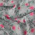 Pink Flower And Branch Digital Printed Fabric – js 0 ta06641p4 110 pink flower and branch digital printed fabric 3