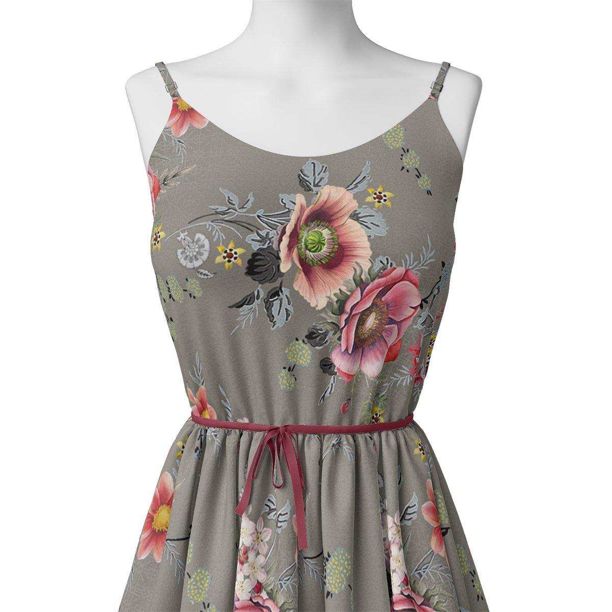 Vintage Flower Bunch Digital Printed Fabric – js 0 ta06648 110 vintage flower bunch digital printed fabric 2