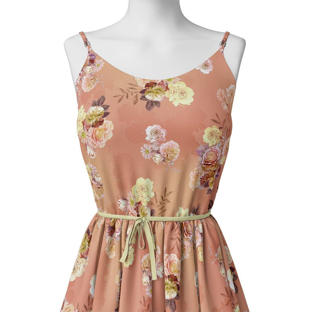 Realistic Flower Bunch Digital Printed Fabric – js 0 ta06655 110 realistic flower bunch digital printed fabric 2