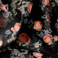 Elegant Floral Over Black Base Digital Printed Fabric – js 0 ta06659p1 110 elegant floral over black base digital printed fabric 1