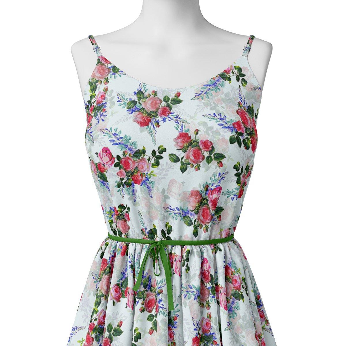 Red Rose Bunch Repeat Digital Printed Fabric – js 0 ta06676 110 red rose bunch repeat digital printed fabric 2