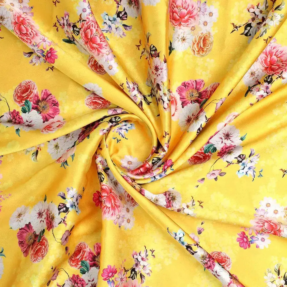 A Burst of Sunshine on Satin