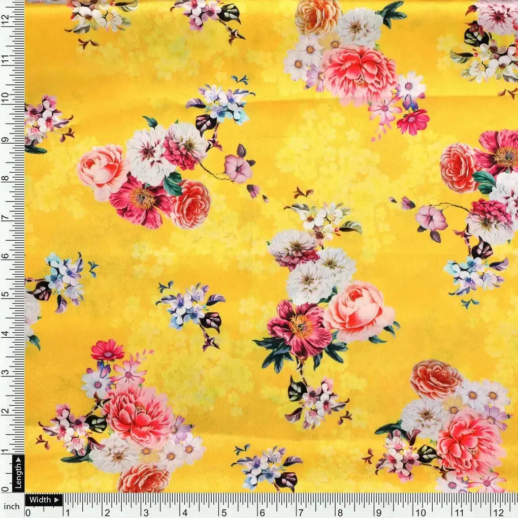 Beautiful Yellow Base Floral Bunch Digital Printed Fabric – js 0 ta06677 110 beautiful yellow base floral bunch digital printed fabric 4