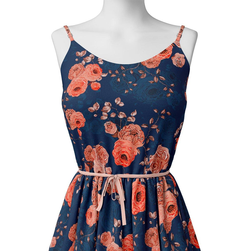 Redish Floral Repeat Digital Printed Fabric – js 0 ta06678 110 redish floral repeat digital printed fabric 2