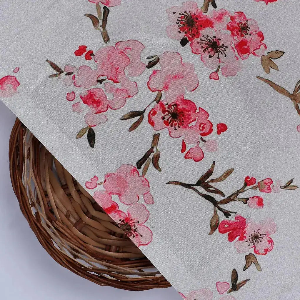 Beautiful Red Flowers over White Base Digital Printed Fabric – js 0 ta06840p1 110 beautiful red flowers over white base digital printed fabric 2