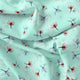 Brown Floating Flower On Rama Green Digital Printed Fabric – js 0 ta06994p1 110 brown floating flower on rama green digital printed fabric 1