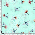 Brown Floating Flower On Rama Green Digital Printed Fabric – js 0 ta06994p1 110 brown floating flower on rama green digital printed fabric 4