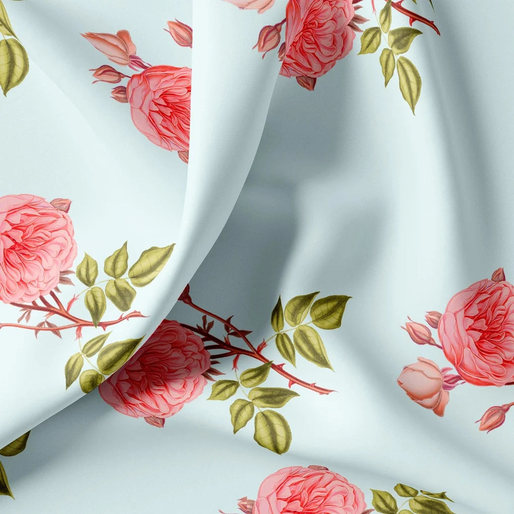 Red Rose Laying Over Sky Blue Digital Printed Fabric – js 0 ta07107p13 110 red rose laying over sky blue digital printed fabric 1 b73093a1 ac84 4542 a658 045f7562aae0