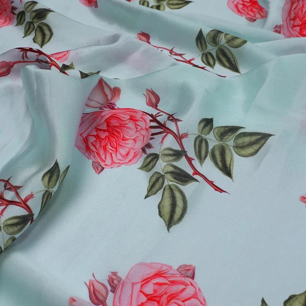 Red Rose Laying Over Sky Blue Digital Printed Fabric – js 0 ta07107p13 110 red rose laying over sky blue digital printed fabric 3