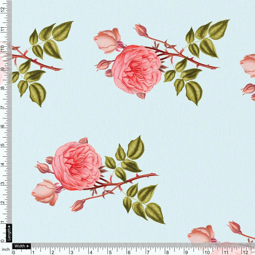 Red Rose Laying Over Sky Blue Digital Printed Fabric – js 0 ta07107p13 110 red rose laying over sky blue digital printed fabric 4 8be4e3d0 b602 4f1a b759 8db4ab6256b6