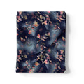 Little Leaves Petals With Blue background Digital Printed Fabric – js 0 ta07145p6 110 little leaves petals with blue background digital printed fabric 3