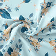 Flower On Ocean Blue Digital Printed Fabric – js 0 ta07233p1 110 flower on ocean blue digital printed fabric 1