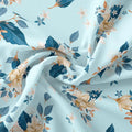 Flower On Ocean Blue Digital Printed Fabric – js 0 ta07233p1 110 flower on ocean blue digital printed fabric 1