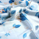 Flower On Ocean Blue Digital Printed Fabric - Japan Satin – js 0 ta07233p1 110 flower on ocean blue digital printed fabric japan satin 3