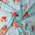 Beautiful Wite Orchid Flower Digital Printed Fabric - Japan Satin – js 0 ta07379p1 110 beautiful wite orchid flower digital printed fabric japan satin 1
