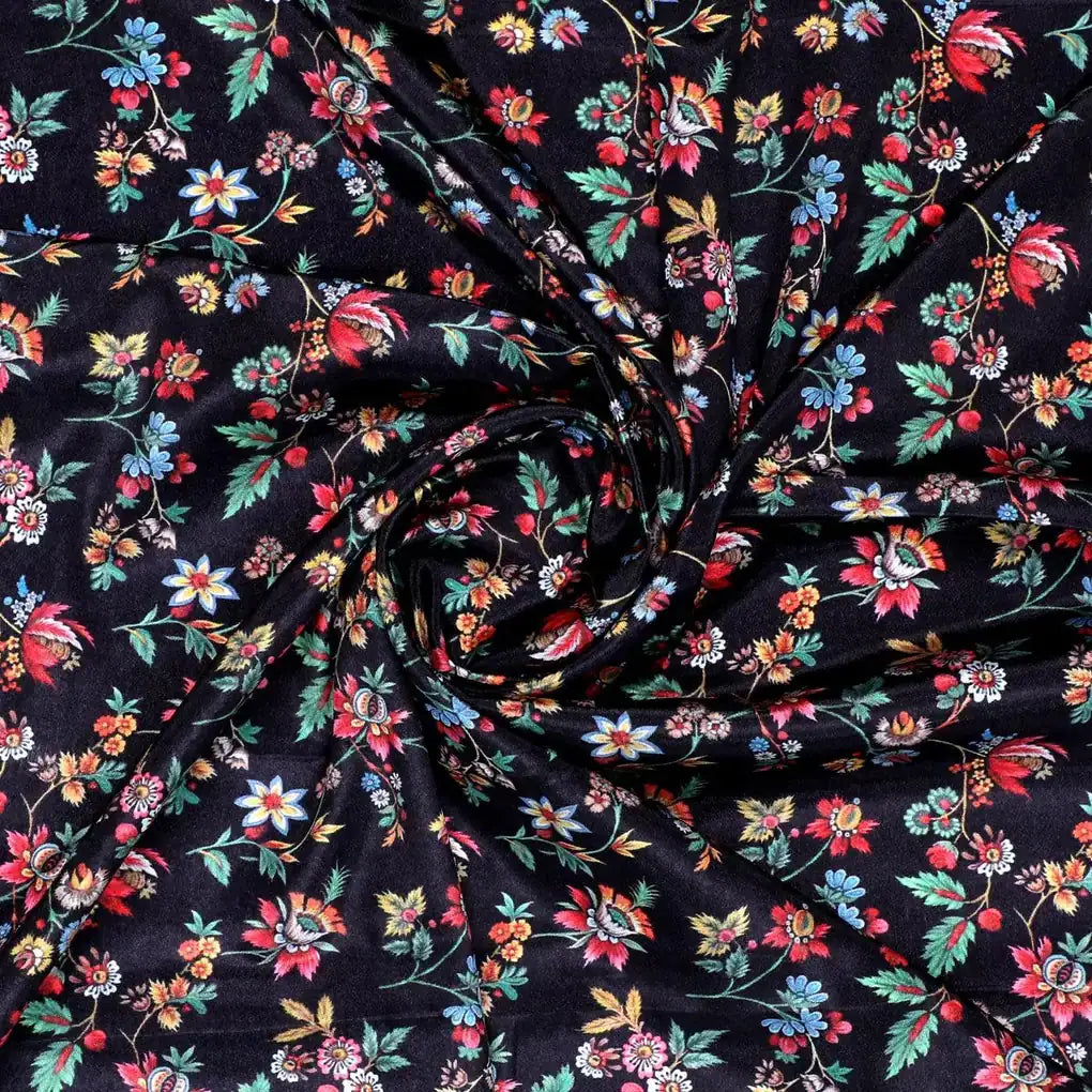 Small Wild Flower Motif Digital Printed Fabric – js 0 ta0738 110 small wild flower motif digital printed fabric 1