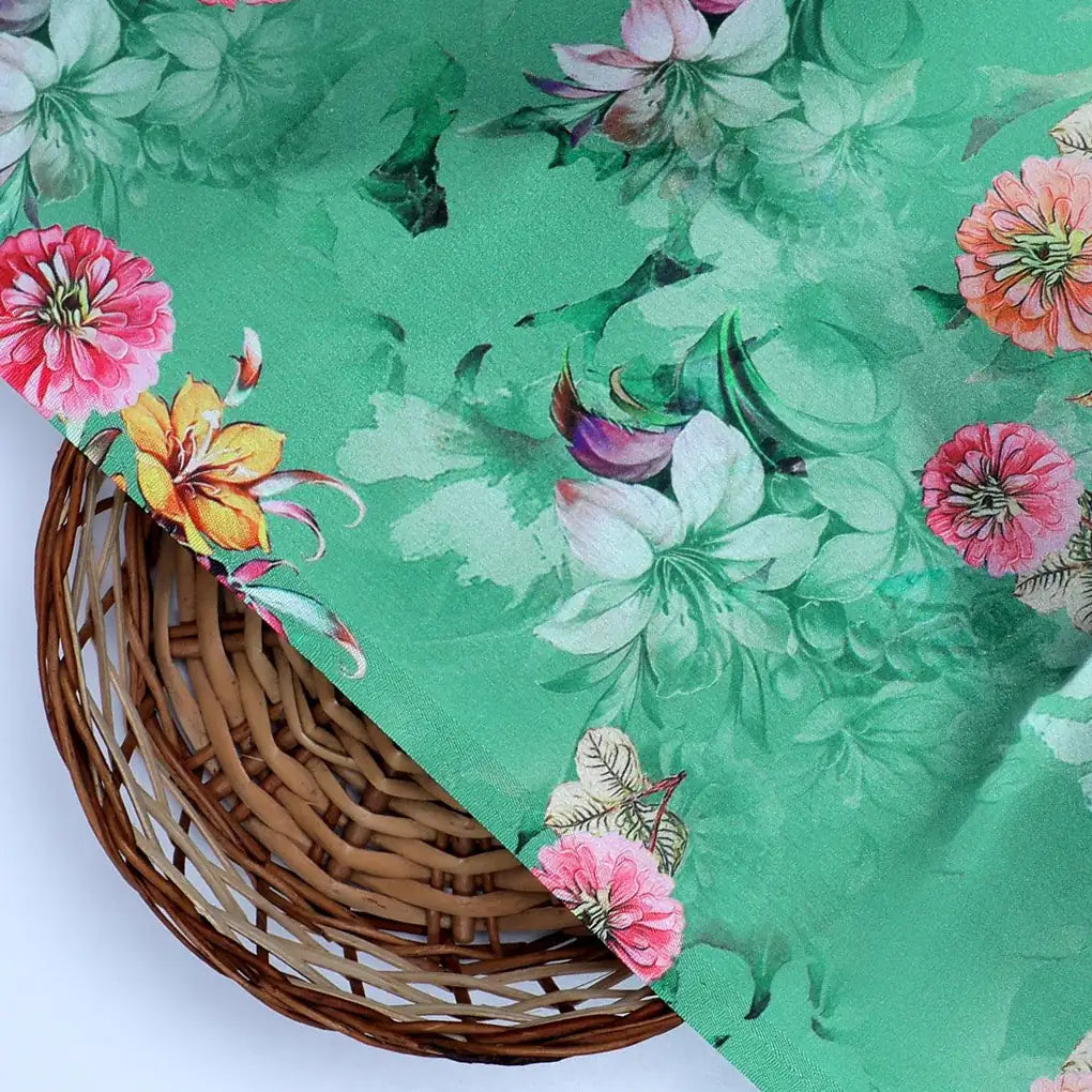 Lovely Chrysanthemum With Multi Flower Printed Fabric - Japan Satin – js 0 ta07392p1 110 lovely chrysanthemum with multi flower printed fabric japan satin 2