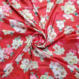 Big Narcissus Multi Colour Flower Digital Printed Fabric - Japan Satin – js 0 ta07418p9 110 big narcissus multi colour flower digital printed fabric japan satin 1