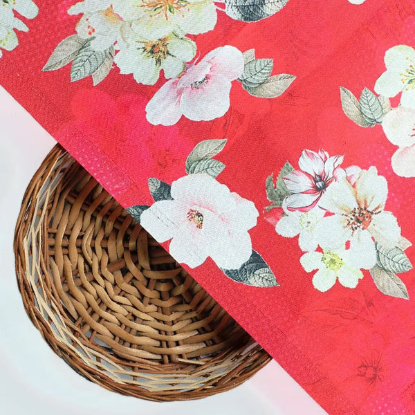 Big Narcissus Multi Colour Flower Digital Printed Fabric - Japan Satin – js 0 ta07418p9 110 big narcissus multi colour flower digital printed fabric japan satin 2 - alternate view