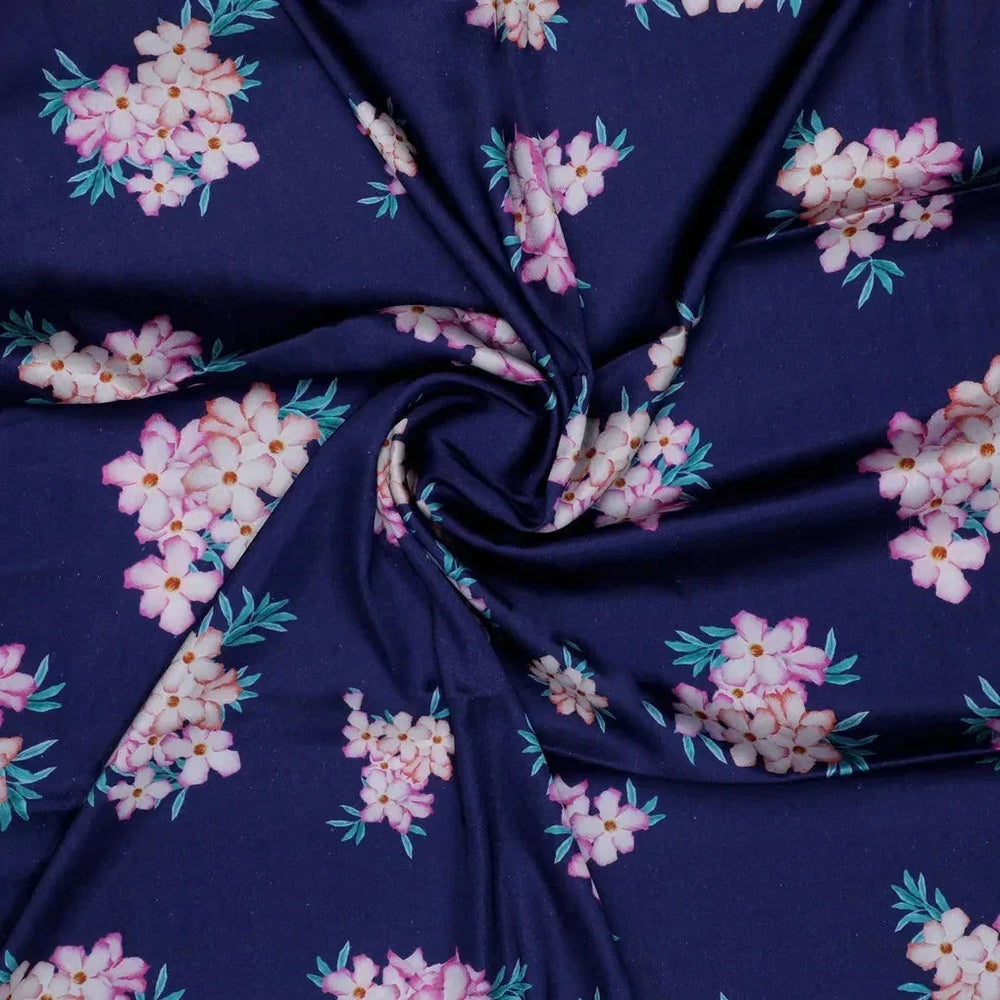 A Floral Print for Evening Blooms