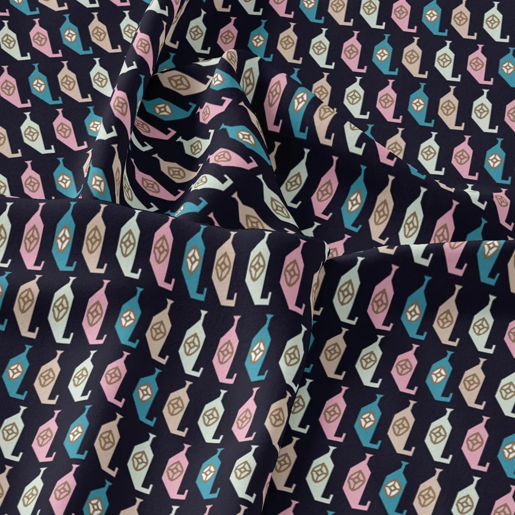 Stylized Leaf Motif Allover Digital Printed Fabric – js 0 ta07535 110 stylized leaf motif allover digital printed fabric 3