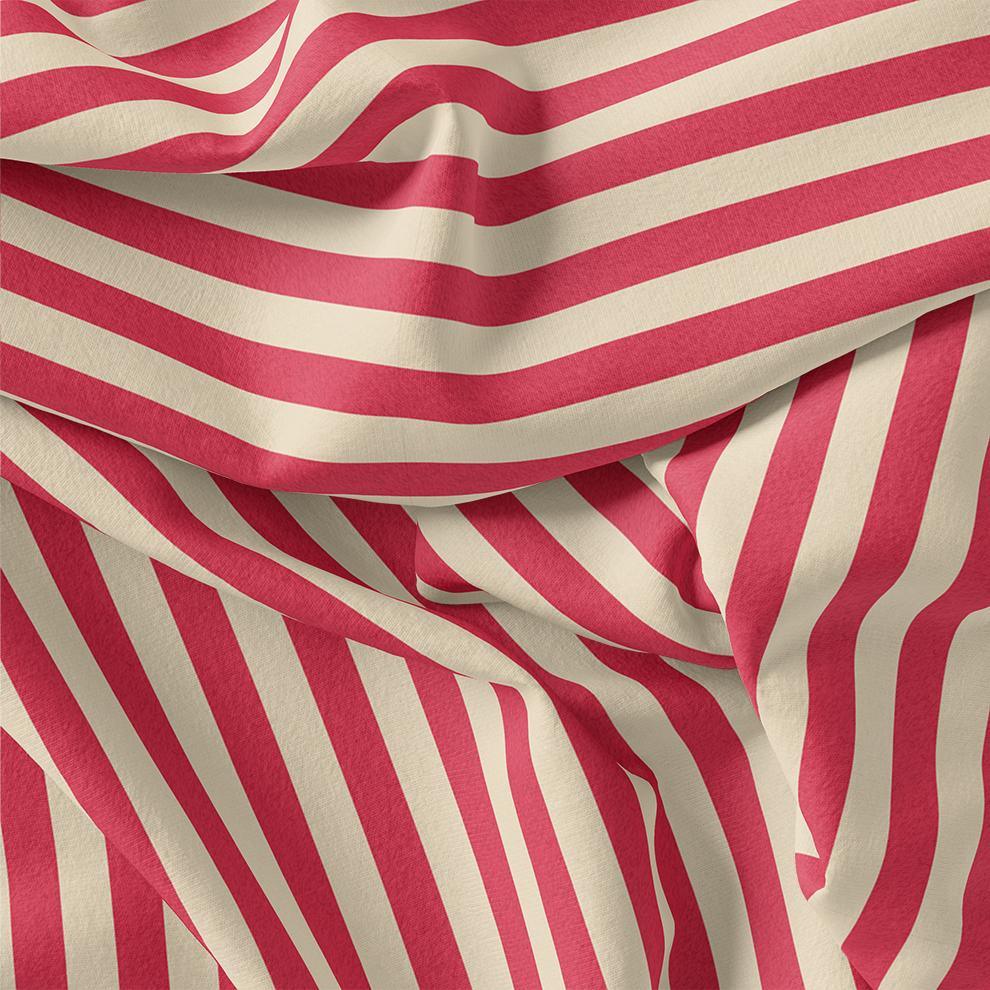 Pink And Offwhite Stripe Combo Digital Printed Fabric – js 0 ta07543k 110 red and offwhite stripe combo digital printed fabric 1