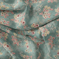 Periwinkle Floral Spring Flower Digital Printed Fabric – js 0 ta07570p4 110 periwinkle floral spring flower digital printed fabric 4