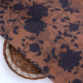 Black And Rustic Look Flower Digital Printed Fabric - Japan Satin – js 0 ta07594 110 black and rustic look flower digital printed fabric japan satin 2