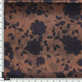 Black And Rustic Look Flower Digital Printed Fabric - Japan Satin – js 0 ta07594 110 black and rustic look flower digital printed fabric japan satin 4
