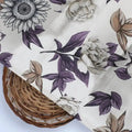Vintage Look Flower Digital Printed Fabric - Japan Satin – js 0 ta07596 110 vintage look flower digital printed fabric japan satin 2